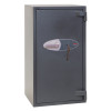 phoenix elara hs3553 security safe shown from an angled view with key lock and handle visible