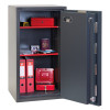 phoenix elara hs3553 security safe with door open showing shelves and items inside