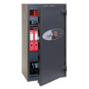 phoenix elara hs3554 security safe with the door ajar showing folders and items inside