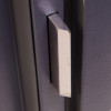Close up of locking bolt on the phoenix elara hs3554 security safe showing the metal bolt and dark textured surface