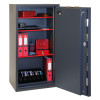phoenix elara hs3554 security safe with the door open showing shelves and organised contents inside
