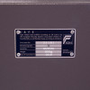 Certification label on phoenix elara hs3555 security safe showing certification number resistance grade and weight