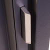 Close-up of locking bolt on phoenix elara hs3555 security safe showing metal bolt extending from dark surface