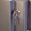phoenix planet hs6071 security safe showing the internal key lock with a key inserted