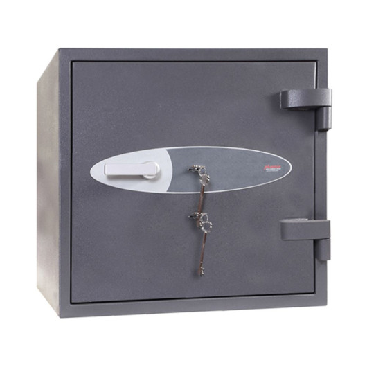 front image of the grey phoenix HS6071 with dual key locking