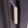 Close up of locking bolt on phoenix planet hs6072 security safe showing metal bolt extended from dark metal surface