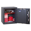 phoenix planet hs6072 security safe fully open showing contents inside including folders and small boxes