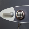 Close up of an electronic lock keypad on the phoenix planet hs6073 security safe