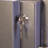 phoenix planet hs6073 security safe showing the internal key lock with a key inserted