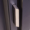 Close up of locking bolt on phoenix cosmos hs9071 security safe showing metal bolt fitted into door frame