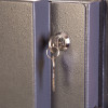 phoenix cosmos hs9071 security safe close-up of internal key lock with key inserted