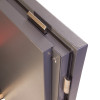 phoenix cosmos hs9071 security safe showing close-up of locking bolts on the door edge