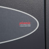 phoenix logo on the cosmos hs9074 security safe in red and white text on a dark grey background