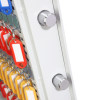 phoenix cygnus key deposit safe electronic lock showing two metal locking bolts on the side of the door