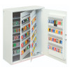 Inside view of the phoenix electronic key safe showing multiple doors with coloured key tags hanging on hooks