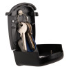 phoenix key store open showing a set of keys on a keyring hanging inside the case