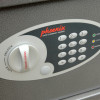 phoenix vela security safe electronic lock keypad and dial shown from a front angled down view