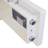 phoenix fortress 1181 security safe electronic lock showing two metal locking bolts on the edge of the door
