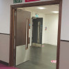 Rutland Responder 24 installed in a doorway with wooden frame