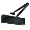 Image of Rut9205Dabcb Rutland Ts9205 Overhead Door Closer in black with arm mechanism on a white background