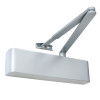Silver Rut9205Dabcs Rutland Ts9205 overhead door closer with arm mechanism on a white background