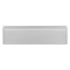 Rutrlpls Rutrlpik60 Rutland Letterplate with closed flap shown from the front in silver color