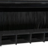 Close-up of the brush and plastic frame of the Rutrlppb Rutrlpik60 Rutland Letterplate With 60 Minute Intumescent Brush