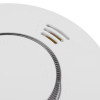 Close-up of easichange replacement smoke alarm brk660mbx showing the brk670mbx sounder grille and test push button
