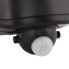 Close-up of the pir sensor on the auraglow cyrus hybrid twin led security light