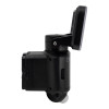 Side view of auraglow cyrus hybrid twin led security light showing adjustable head and sensor part
