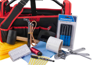 A service engineer kit containing all the items and engineers needs