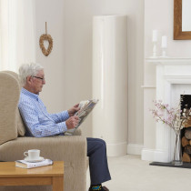 an ultraguard personal fire protection system in an elderly persons home