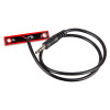 Image of the St6255 Mini Theft Stopper Lead showing a black cable with a 3.5mm audio jack and red rectangular sensor part