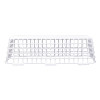 Side view of the sti vandal cage 450mm showing the metal grid structure