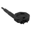 alert point replacement reset key shown angled up with black plastic body and hexagonal head