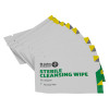 aed responder kit showing individual sterile cleansing wipe packets arranged in a fan shape