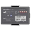 Front view of zoll aed 3 defibrillator battery pack showing label and safety icons
