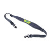 zoll aed 3 carry case shoulder strap in dark fabric with clips at both ends and a branded yellow patch