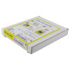 Box of zoll aed 3 cpr uni padz defibrillator pads shown at an angled view with product information on top