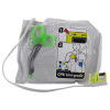 zoll aed 3 cpr uni padz defibrillator pads shown open with attached green scissors and instructions for use