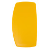 Side view of defibtech lifeline aed auto high capacity battery in yellow casing