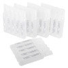 Clear plastic eye wash phials arranged in two groups, showing the 25 pack contents