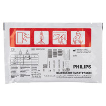 philips heartstart fr3 smart pads iii package front view showing instructions and label text