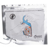 Cardiac Science Powerheart G5 defibrillator training pads showing front of packaging with illustrated hands applying pads
