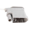 Close up of the connector on cardiac science powerheart g5 defibrillator adult training pads cable