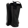 side view of cardiac science powerheart g5 carry sleeve showing handle and zippered compartment