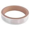 philips heartstart external manekin adapter shown from the front as a coiled white and brown ring
