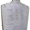 laerdal little anne training manikin with bag dark skin showing the white protective backing on the body
