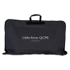 Carry bag for laerdal little anne training manikin with light skin shown from the front with handles visible