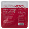 st john ambulance bs8599 1 compliant workplace first aid kit small showing a pack of sterile hydrogel burn dressing 10cm by 10cm